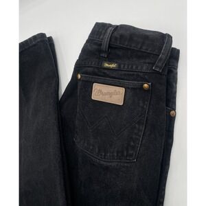 Vintage 90's Wrangler Jeans Men's 30X36  Black Cowboys Cut Original Fit USA